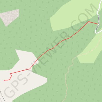 Trace GPS Montagne de l'Arp, itinéraire, parcours