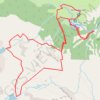 Trace GPS Lacs de Palluel et Faravel - Dormillouse, itinéraire, parcours