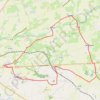 Trace GPS De Vaudry à Chênedollé, itinéraire, parcours