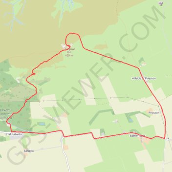 Trace GPS Craigowl Hill Loop, itinéraire, parcours