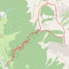 Trace GPS Mont Chajol, itinéraire, parcours