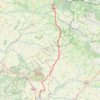 Trace GPS 2023-08-20 15:49:56, itinéraire, parcours