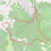 Trace GPS Sauveclare, itinéraire, parcours