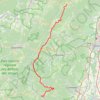 Trace GPS De Sainte-Marie-aux-Mines à Saint-Amarin, itinéraire, parcours