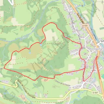 Trace GPS Haute Bigorre - Les Puyolles, itinéraire, parcours