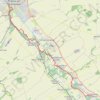 Trace GPS Chemin de Compostelle, Voie de Vézelay GR654 De Châlons-en-Champagne à La Chaussée-sur-Marne, itinéraire, parcours