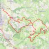 Trace GPS Saint-Héand - Mont Morin, itinéraire, parcours