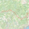Trace GPS GR510 De Breil-sur-Roya à Villars-sur-Var (Alpes-Maritimes), itinéraire, parcours