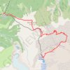 Trace GPS Baraque des Rognes depuis Bellevue, itinéraire, parcours