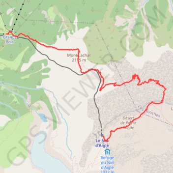 Trace GPS Baraque des Rognes depuis Bellevue, itinéraire, parcours