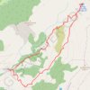 Trace GPS Refuge du Nan du Beurre, itinéraire, parcours