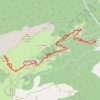 Trace GPS Pointe de Sur Cou, itinéraire, parcours