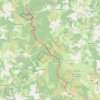 Trace GPS Traversée de la Margeride : étape du Giraldès au Sauvage, itinéraire, parcours