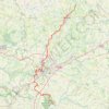 Trace GPS Gourgé - Chizé, itinéraire, parcours
