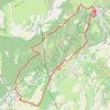 Trace GPS Boucle Sainte Jalle - La Poët Sigillat, itinéraire, parcours