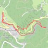 Trace GPS La Gironie (Aubazine), itinéraire, parcours