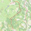 Trace GPS Tour de l'Aubrac - 02 - Usanges - Col de Trébatut, itinéraire, parcours