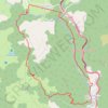 Trace GPS Trace falaise, itinéraire, parcours