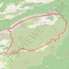 Trace GPS Riboux-Sainte Baume, itinéraire, parcours