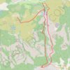 Trace GPS Les gorges de Colombières - retour sentier de la Buffe, itinéraire, parcours
