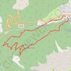 Trace GPS Montgenevre - Raquettes, itinéraire, parcours