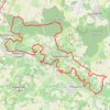 Trace GPS Variante Parcours 6B beaulieu-sur-layon, itinéraire, parcours