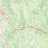 Trace GPS Bourges (18) - Breurey-lès-Faverney (70) - Étape 2 - De Nevers à La Nocle-Maulaix, itinéraire, parcours