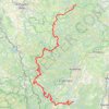Trace GPS Grande Traversée de l'Ardèche, itinéraire, parcours