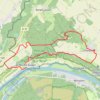 Trace GPS La Roche-Guyon, itinéraire, parcours