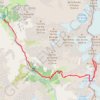 Trace GPS Ecrins-Pic Coolidge, itinéraire, parcours