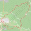Trace GPS Valliguières - Bergerie de Coulomb, itinéraire, parcours