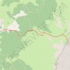 Trace GPS Rochers de l'Ours, itinéraire, parcours