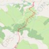 Trace GPS Baïgura depuis base de loisirs d'Hélette, itinéraire, parcours