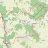 Trace GPS Buttes de Rosne, itinéraire, parcours