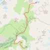 Trace GPS Refuge des Evettes - Refuge du Caro par l'Ecot, itinéraire, parcours