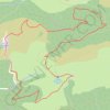 Trace GPS Boucle par la cabane de Saunères depuis Artigue, itinéraire, parcours