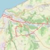 Trace GPS 🚴 Trace ,boucle de Colleville a Fécamp, itinéraire, parcours