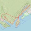 Trace GPS Calanques de Port-Miou, Port-Pin et En-Vau, itinéraire, parcours