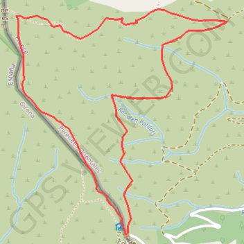 Trace GPS a dolmen de grau, itinéraire, parcours