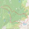 Trace GPS lacs Roberts, itinéraire, parcours