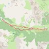 Trace GPS Cascade de Fontcouverte, itinéraire, parcours