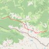 Trace GPS Pyrénées - GR 10 - Eylie - Melles, itinéraire, parcours