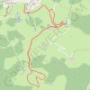Trace GPS Beuil plateau saint jean, itinéraire, parcours