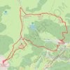 Trace GPS Randonnée dans les monts du Cantal (le Griou), itinéraire, parcours