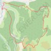 Trace GPS La Grande Dent - au départ de Combovin, itinéraire, parcours