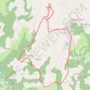 Trace GPS Saint-Romain-de-Lerps, itinéraire, parcours