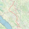 Trace GPS Saint-Savinien - Nieul-le-Virouil, itinéraire, parcours