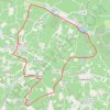 Trace GPS Balade de Saint Christophe des Bardes, itinéraire, parcours