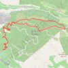 Trace GPS Le Malmont par le domaine du dragon, itinéraire, parcours