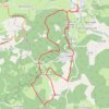 Trace GPS Saint Cernin - L'Homme Mort, itinéraire, parcours